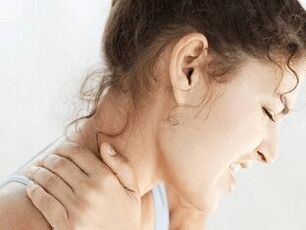 Osteochondrosis fájdalom a nyakban