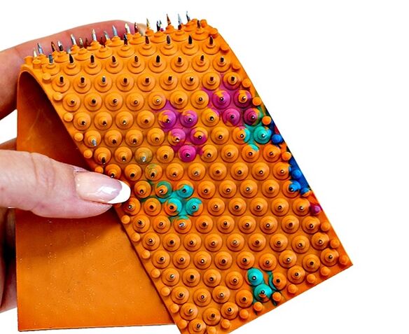 applikátor akupunktúrához a nyaki osteochondrosishoz